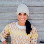 Шапка MAPLE из пряжи Polylana® Черный