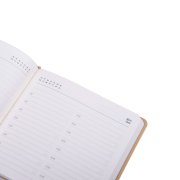 Ежедневник недатированный Scotty, А5-, светло-коричневый, кремовый блок, без обреза Коричневый