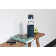 Стеклянная бутылка для воды Ukiyo с силиконовым держателем