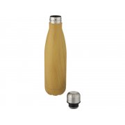 Бутылка «Cove» с вакуумной изоляцией и деревянным принтом