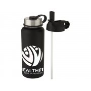 Бутылка спортивная «Supra» с вакуумной изоляцией и 2 крышками