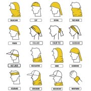 Шарф-бандана HAPPY TUBE Серый