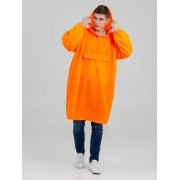 Дождевик-анорак Alatau, оранжевый неон