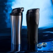 Термокружка вакуумная CLICK, 400 мл Черный арт. 46000/35 Термокружка вакуумная CLICK, 400 мл Черный арт. 46000/35