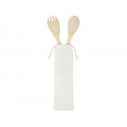 Набор из бамбуковой ложки и вилки «Endiv» арт. 11326906 Набор из бамбуковой ложки и вилки «Endiv» арт. 11326906