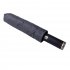 Зонт PRESTON складной с ручкой-фонариком, полуавтомат; темно-серый; D=100 см; нейлон Серый