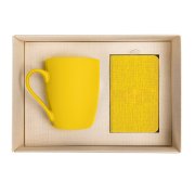 Коробка для набора ПРОВАНС 2, 23,5*17*8 см, картон мелованный с запечаткой, ложемент МГК с каширован коричневый арт. 21017