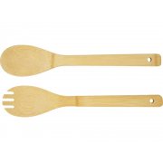 Бамбуковая салатница и приборы «Argulls»