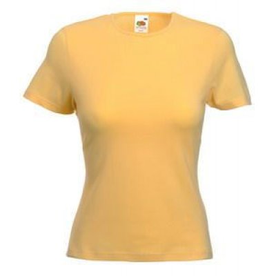 Футболка женская LADY FIT CREW NECK T 210 Жёлтый