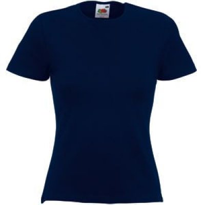 Футболка женская LADY FIT CREW NECK T 210 Темно-синий