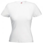 Футболка женская LADY FIT CREW NECK T 200 Белый