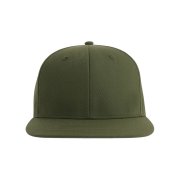 Бейсболка JAMES,6 клиньев,плоский козырек,ПВС застежка Оливковый