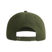 Бейсболка JAMES,6 клиньев,плоский козырек,ПВС застежка Оливковый