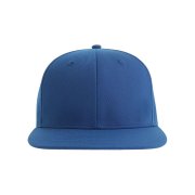 Бейсболка JAMES,6 клиньев,плоский козырек,ПВС застежка Синий