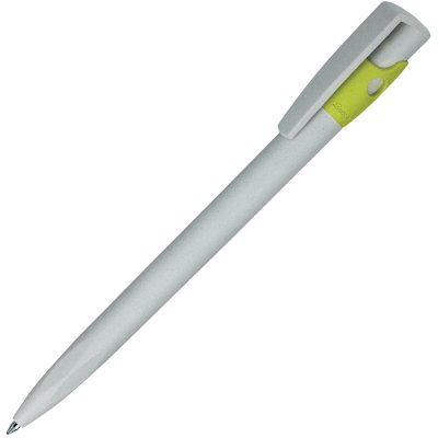 Ручка шариковая из экопластика KIKI ECOLINE, рециклированный пластик Серый