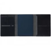 Ежедневник-портфолио недатированный Napoli, синий