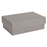 Коробка картонная, "COLOR" 11,5*6*17 см; серый Серый