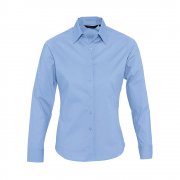 Рубашка женская с длинным рукавом EDEN 140 голубая арт. 17015219 Рубашка женская с длинным рукавом EDEN 140 голубая арт. 17015219