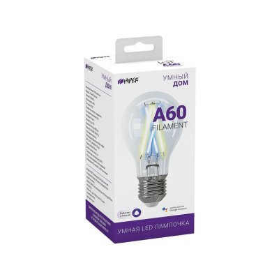 Умная LED лампочка «IoT A60 Filament»