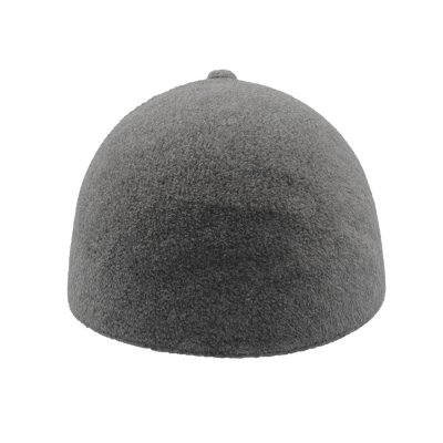 Бейсболка UNI-CAP POLARFLEECE, без панелей и швов, без застежки Серый