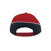 Бейсболка "Racing", 6 клиньев, застёжка на липучке Красный