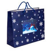 Пакет малый BLUE WONDER размер 32 x 27 x 11 см Белый