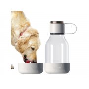 Бутылка для воды 2-в-1 «Dog Bowl Bottle» со съемной миской для питомцев, 1500 мл