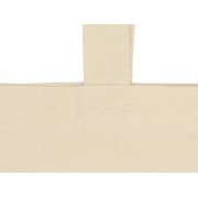 Складная хлопковая сумка для шопинга «Gross» с карманом, 180 г/м2