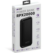 Универсальный аккумулятор RPX20000, QC3.0, PD, TYPE C, емкость 20000 мАч, черный Черный арт. 36709/35 Универсальный аккумулятор RPX20000, QC3.0, PD, TYPE C, емкость 20000 мАч, черный Черный арт. 36709/35