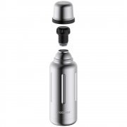 Термос Flask 1000, вакуумный, стальной матовый