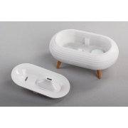 Увлажнитель воздуха "Smart Air" с bluetooth-колонкой, мелодиями и релаксирующими шумами, с подсветкой и ароматизатором белый