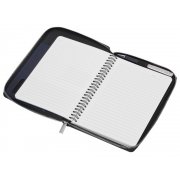 Бизнес-блокнот на молнии А5 «Fabrizio» с RFID защитой и ручкой