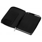 Бизнес-блокнот на молнии А5 «Fabrizio» с RFID защитой и ручкой