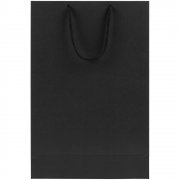 Пакет бумажный Porta, средний, черный арт. 15837.30 Пакет бумажный Porta, средний, черный арт. 15837.30