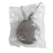 Елочное украшение ПРАЗДНИК Серебро