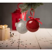 Елочное украшение ПРАЗДНИК Серебро