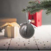 Елочное украшение ПРАЗДНИК Серебро