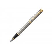 Ручка перьевая Parker «IM Metal Brushed Metal GT»