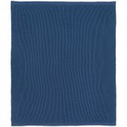 Плед Shirr, синий (деним)