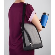 Набор для пикника "Австрия" на 2 персоны серый с черным