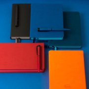 Ежедневник недатированный Softie, формат А5, в клетку Зеленый