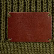 Плед Shirr, зеленый (оливковый)