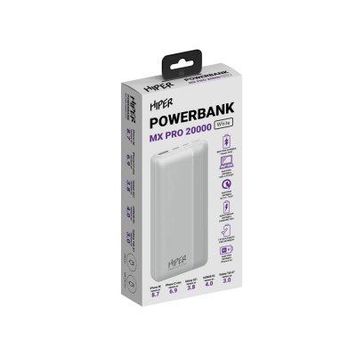 Портативный внешний аккумулятор «MX PRO», 20000 mAh