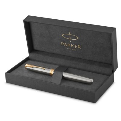 Ручка роллер Parker «Sonnet Core Stainless Steel GT»