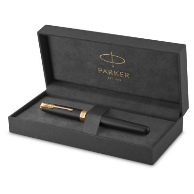 Ручка перьевая Parker «Sonnet Matt Black GT»