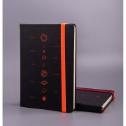 Ежедневник недатированный Ray, формат А5, в клетку Черный