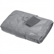 Плед Hard Work, серый меланж