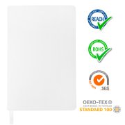 Бизнес-блокнот FUNKY SNOW, формат А5, блок в точку Белый арт. 21231/01/15