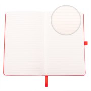 Бизнес-блокнот А5 FLIPPY, формат А5, в линейку Красный