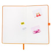 Бизнес-блокнот А5 FLIPPY, формат А5, в линейку Оранжевый